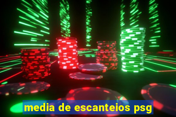 media de escanteios psg